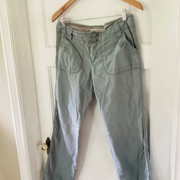 Aventura Organic Cotton Light Blue Y2K Women’s 6 Mid Rise Straight Leg Pants - Picture 2 of 11